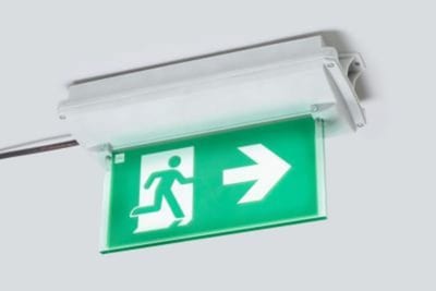 6109/111 LED Compact emergency lighting with battery