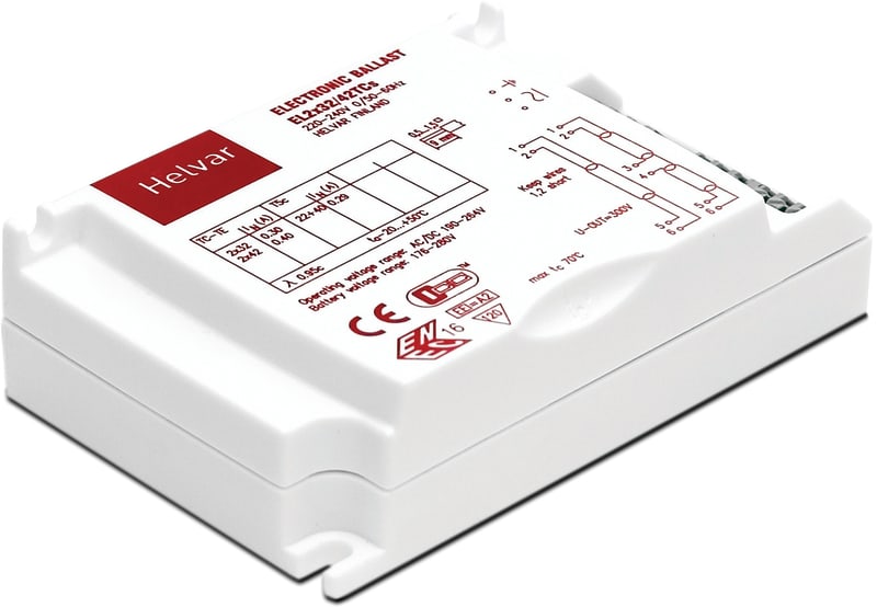 Helvar EL1/2X9-13TCS Electronic Multi-Ballast 1-2 x 9-13 W TC-D/S/E