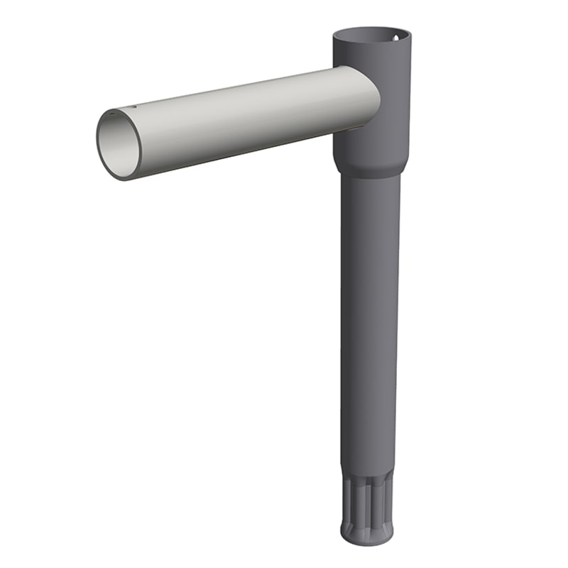 Vik Ørsta Single-Arm Top Piece for Ø60 Euro Joint Lighting Column (10004083)