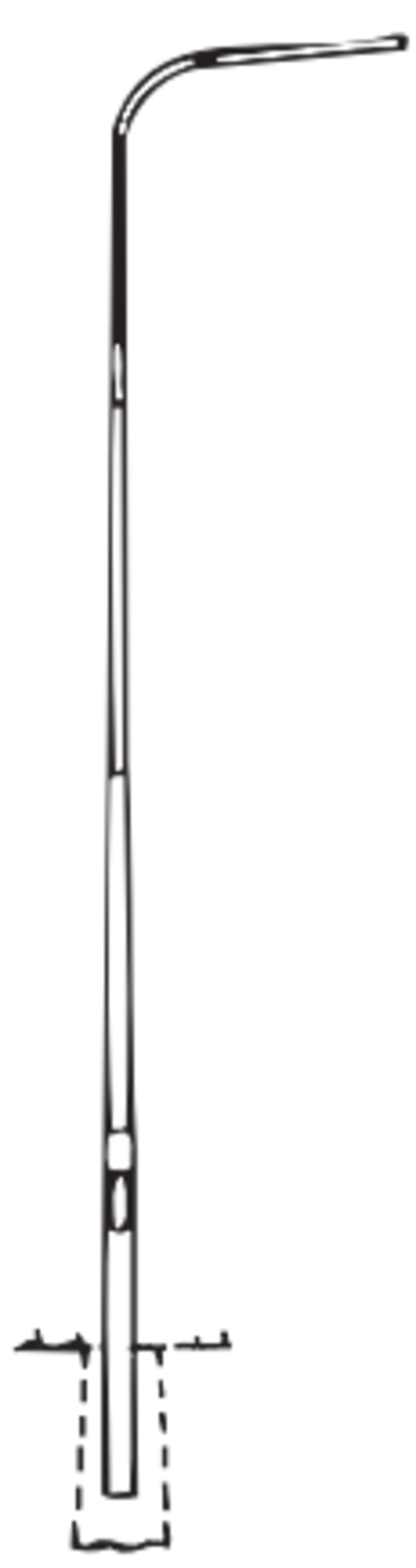 UTLIG.MAST 10 M TOP Ø60 NF140 (3132210D)