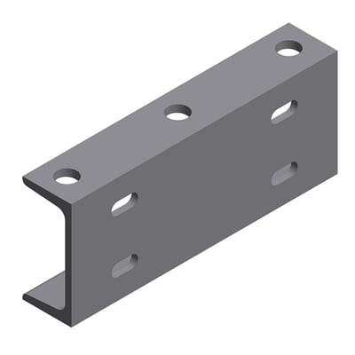 Cross-Arm UNP120 × 300 for Ø140–200 mm Poles