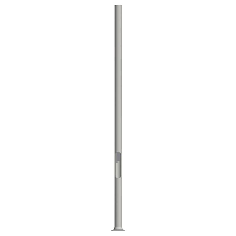Vik Orsta 10004068 Cylindrical Lighting Mast 3.5 m Ø140 with Base Plate CombiCoat