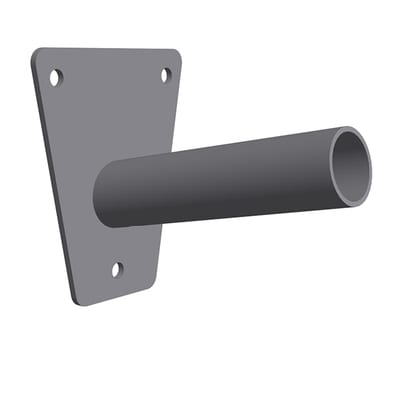 Luminaire Bracket FOR WALL, Spigot Ø48 MM
