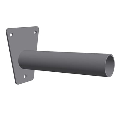 Luminaire Wall Bracket with Ø60 mm Spigot, 3° Tilt