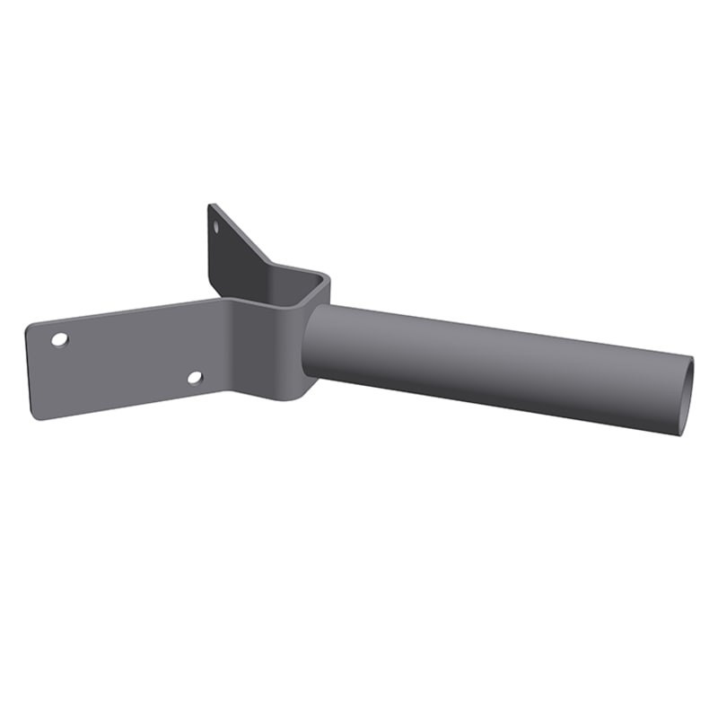 Luminaire Corner Bracket with Ø60 mm Spigot, 3° Tilt (3400007)