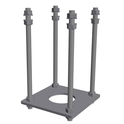 Vik Orsta 10003036 Cast-In Anchor C/C 240 mm for Light Mast