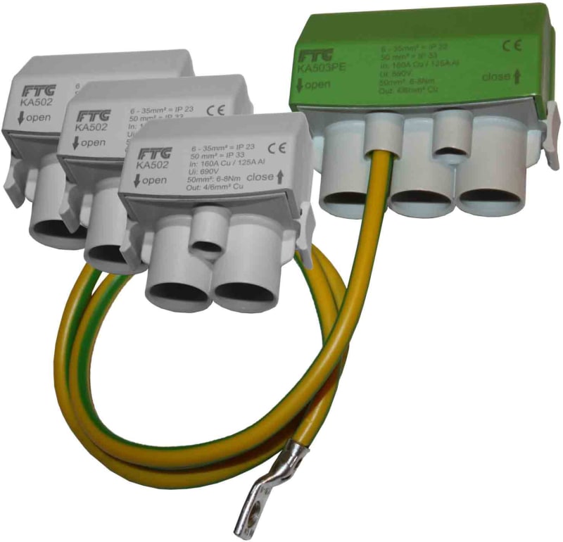 CONNECTION SET 230V Street lighting Double (KA50-SET2)
