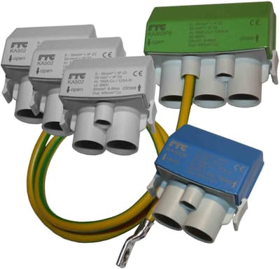 CONNECTION SET 400V Street lighting Double