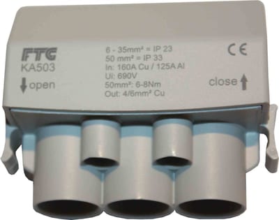 KBL.KL. 3X50 Al+2X6 CU GREY