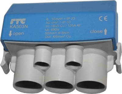 KBL.KL. 3X50 Al+2X6 CU BLUE