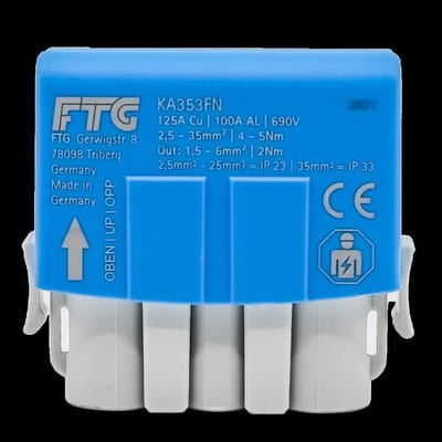 KA353 Blue 3X35+1X6 Al/Cu IP33