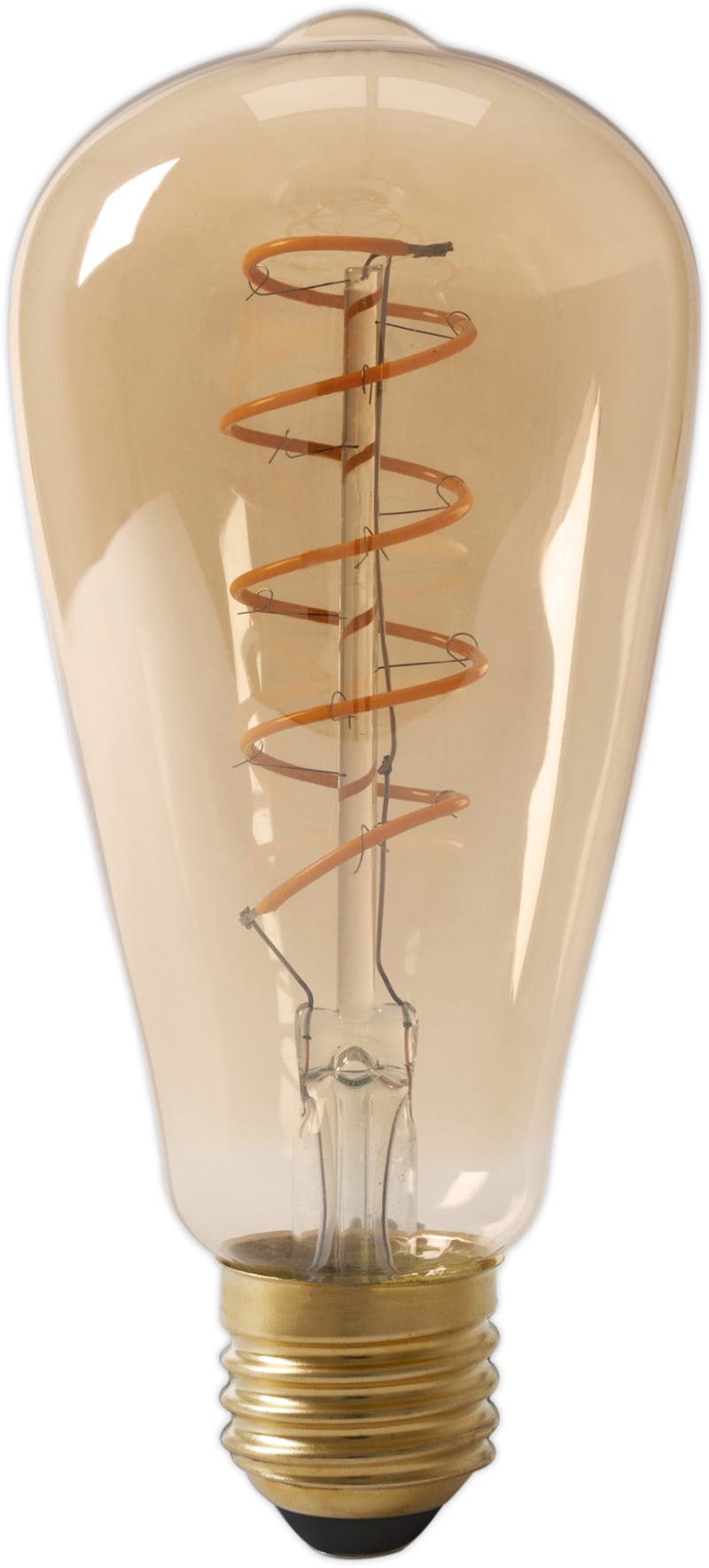 Nortronic 3702186 FLM ST64 Flex Gold E27 3 W 2100 K 250 lm Dimmable LED Lamp