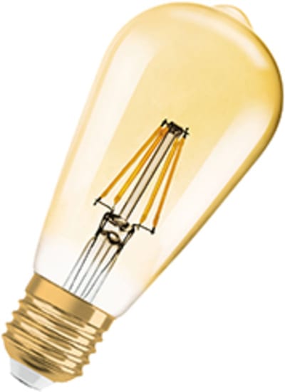 LED Lamp 1906 EDI DIM 55 6.5W/820 E27