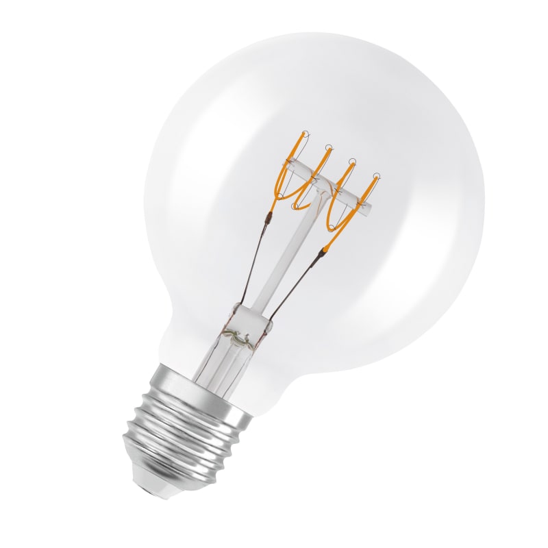 LEDVANCE 1906 Globe 95 Ultra 40 E27 Dimmable LED Filament Lamp