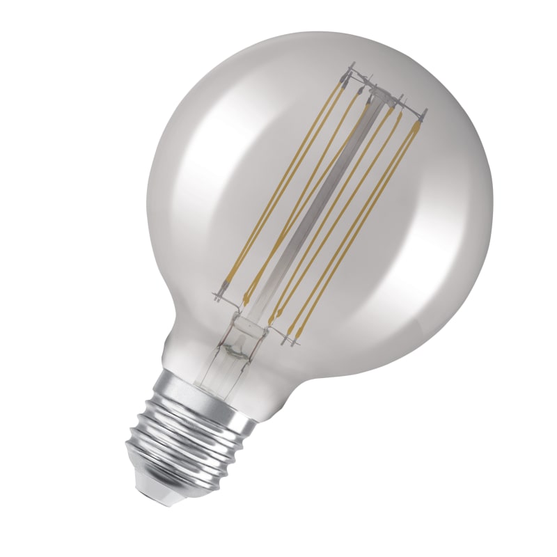 LED Smoke Globe 95 11W/818 E27 DIM (4058075761353)