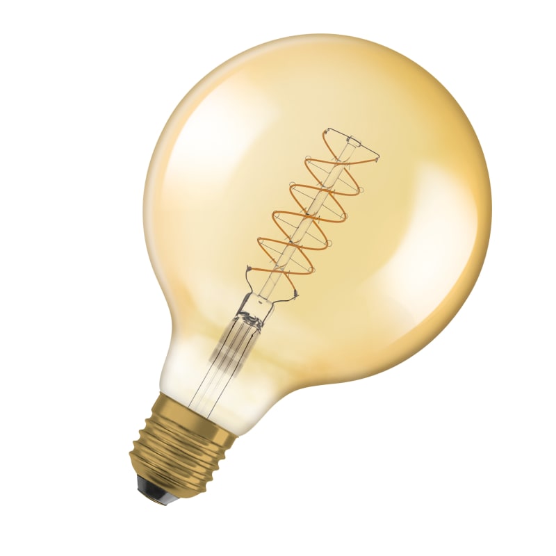 LED GOLD Globe 125 4,8W/822 E27 DIM (4058075761650)