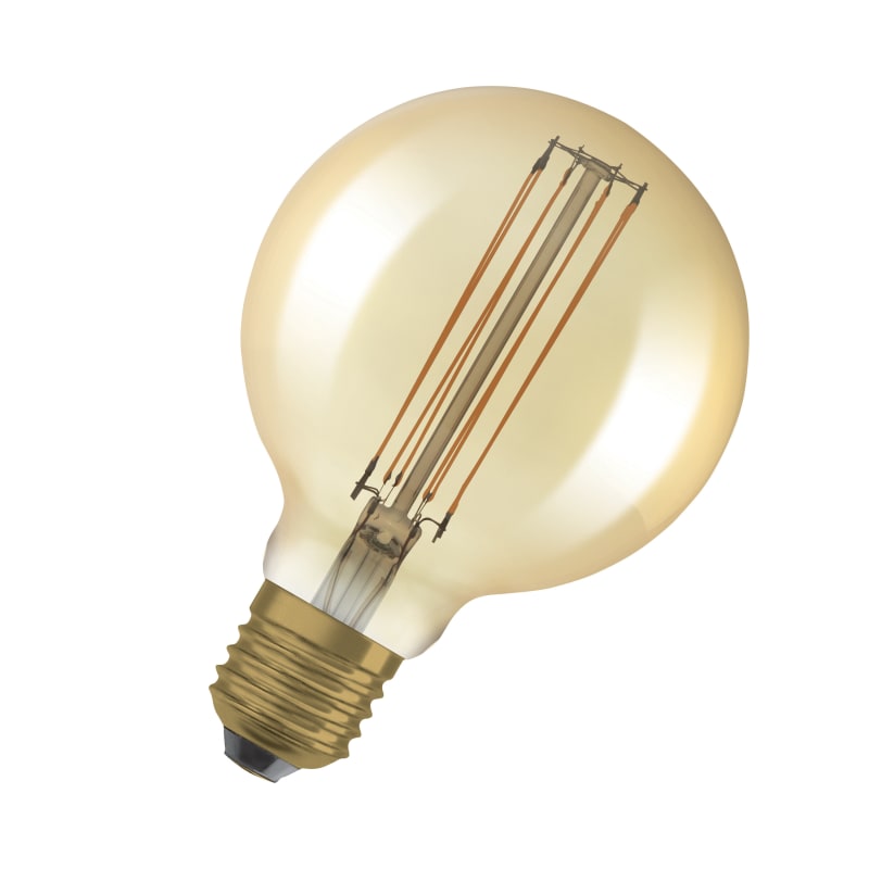 LED GOLD Globe 95 8,8W/822 E27 DIM (4058075761773)