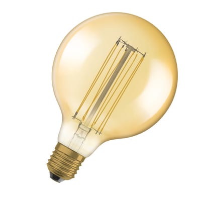 LED GOLD Globe 125 5,8W/822 E27 DIM