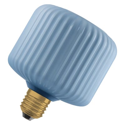 Decor Flatlamp 300LM Square BLUE E27 827