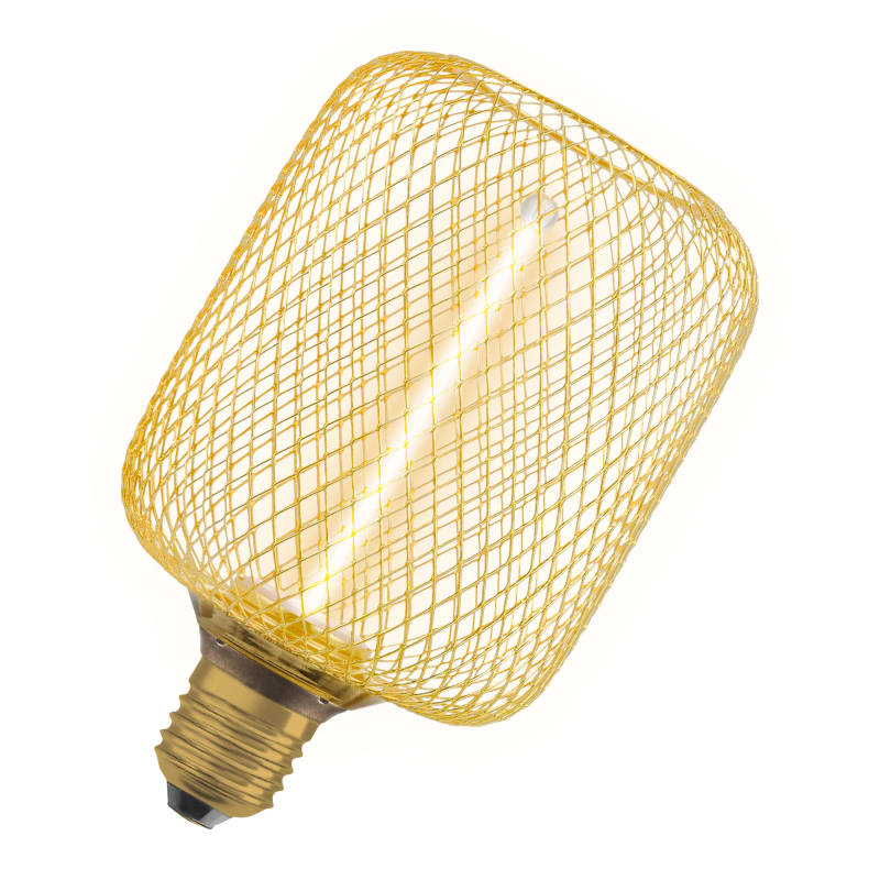 LED Straw SQ 3,5W/818 E27 GOLD DIM (4058075840188)