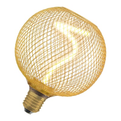 LED Spiral Globe 3,5W/818 E27 GOLD DIM