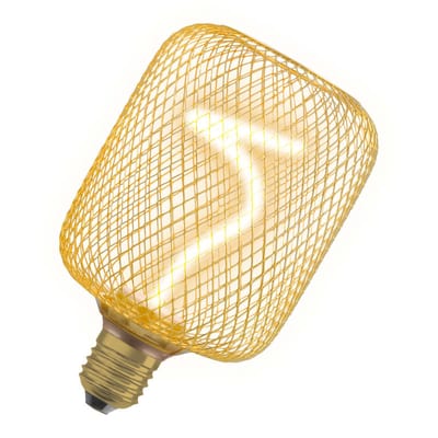 LED Spiral SQ 3,5W/818 E27 GOLD DIM