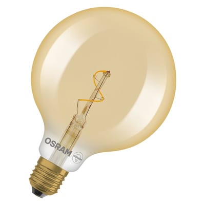 LED bulb 1906VIN GLB125 30LM 822 Gold E27