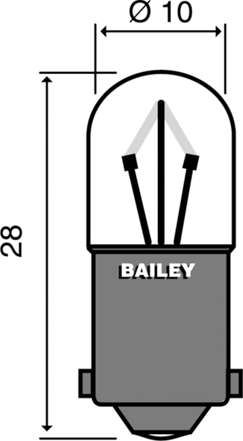 Incandescent lamp BA9/s 12V L9028.24 (B28012165)