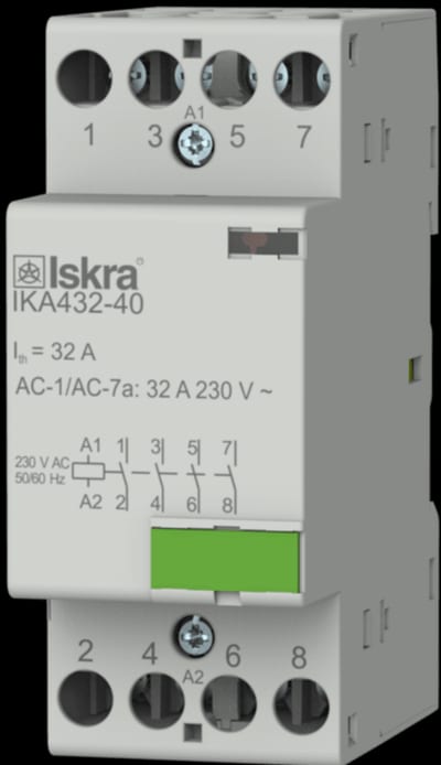 Contactor IKA432-40, 4 polt, 32A, 230VAC