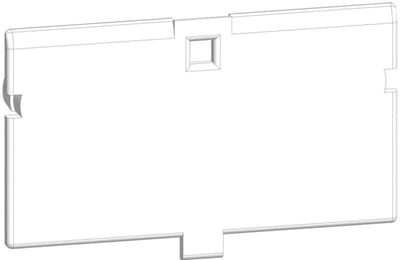 Cover for 2-Module contactor IKA/IKD