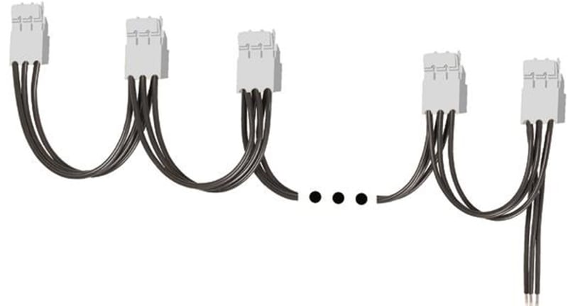 Eaton EMS2-XBR-Z-2 Three-Phase Current Connector with Plug, 3-Pole