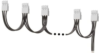 Eaton EMS2-XBR-Z-4 Three-Phase Connector with Plug 4-Way