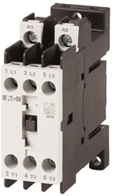 Eaton DILMT9(230V50HZ/240V60HZ) Contactor, 3-Pole, 4 kW, 230 V AC