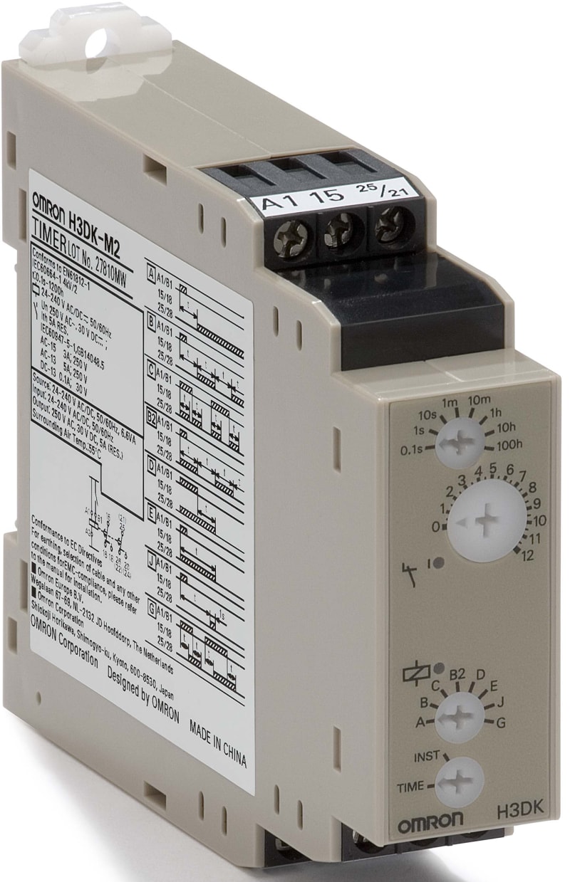 TIME RELAY Multi-function 12VDC (H3DKM2ADC12V)