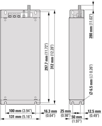 EMC, DC1, FS3, 3 ~ 520 V, 25A (DX-EMC34-025-FS3)