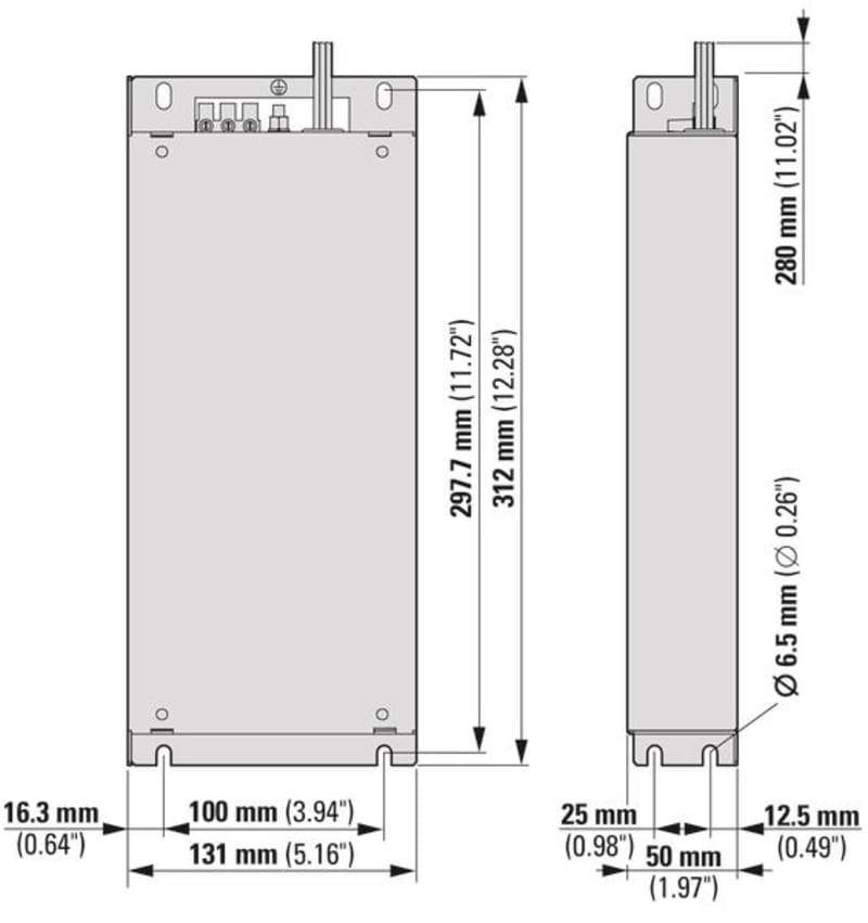 EMC, DC1, FS3, 3 ~ 520 V, 15A (DX-EMC34-015-FS3-L)