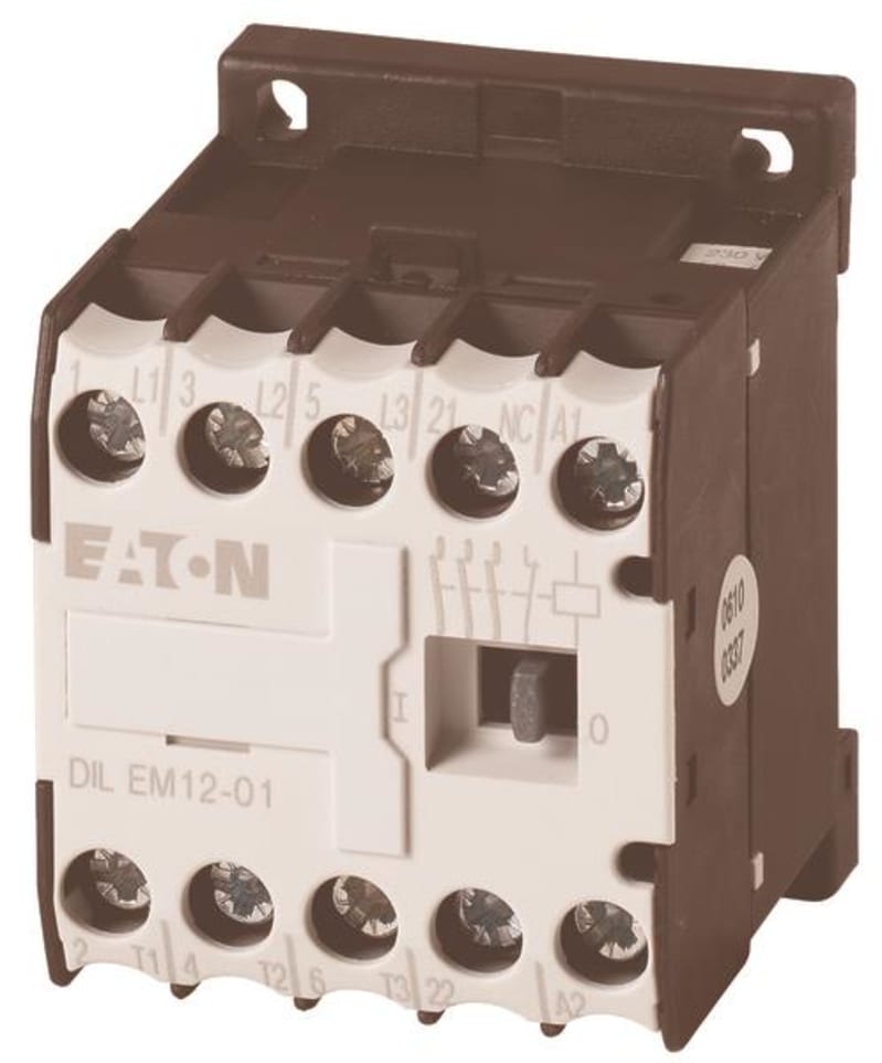 Contactor, DILEM12-01(230V50HZ) (DILEM12-01(230V50HZ,240V60HZ))