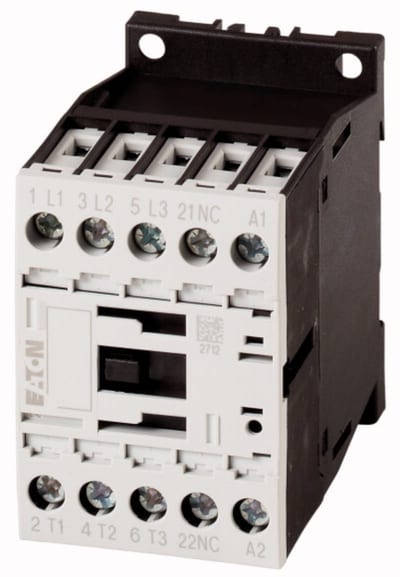 Eaton DILM12-01(110V50HZ,120V60HZ) contactor 3-pole 5.5 kW 1 NC