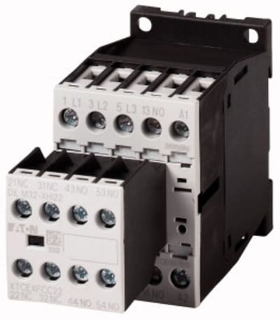 Eaton contactor DILM12-32(24VDC) 5.5 kW 24 V DC 3 N/O 2 NC