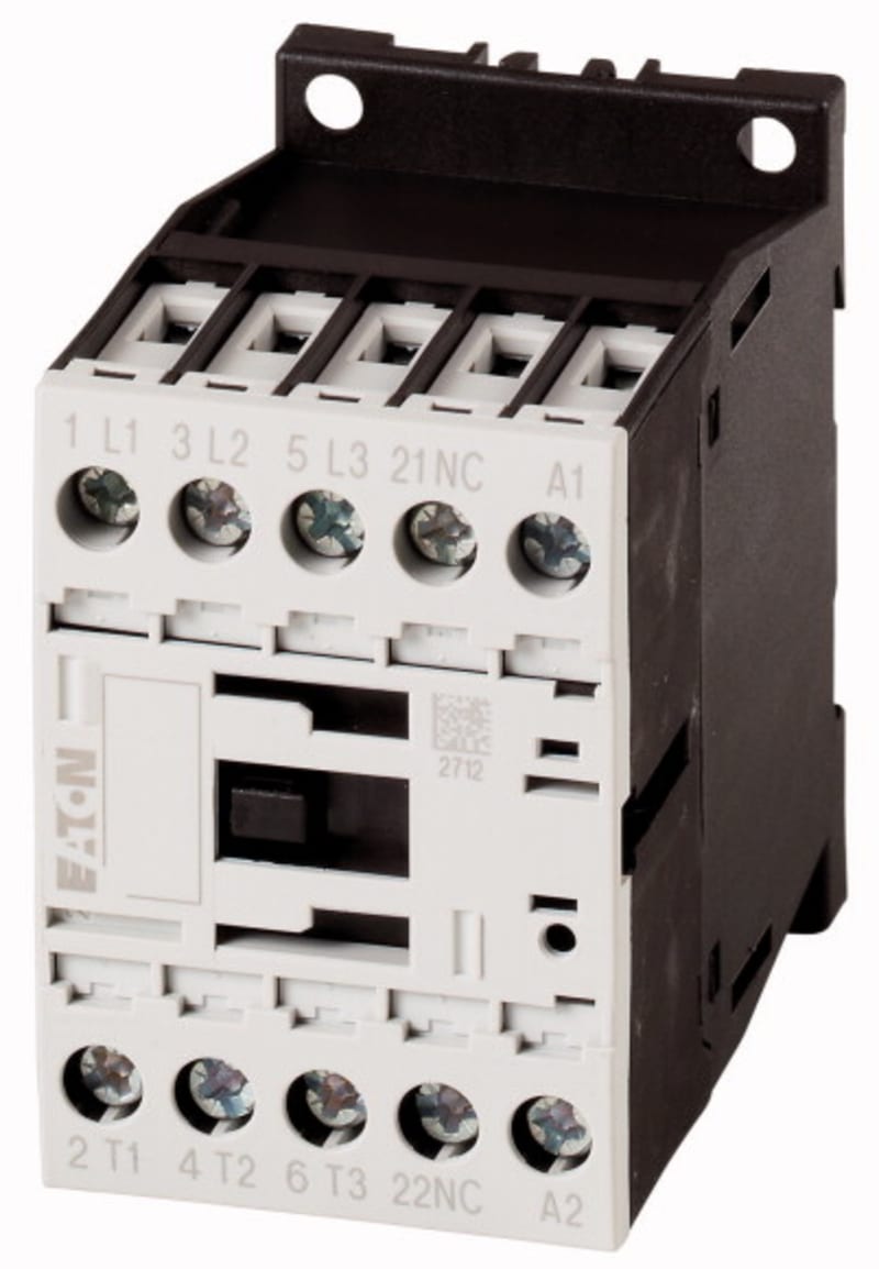 Eaton DILM15-01(110V50HZ,120V60HZ) contactor 3-pole 7.5 kW 1 NC