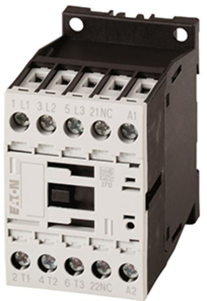 Eaton Contactor DILM15-01, 3-Pole, 7.5 kW, 230 V/240 V AC, Screw Terminals