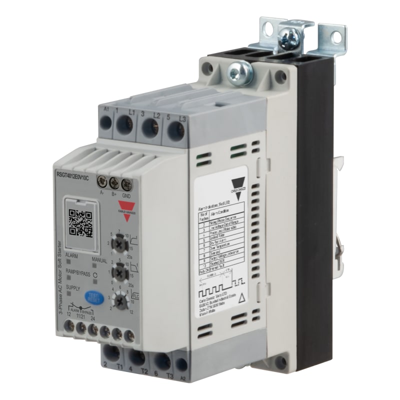 3-Phase soft starter 12A 230-400V (4115400)