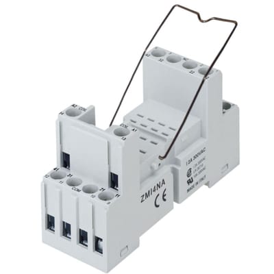 14-Pin socket for RMIA45, with metal HF