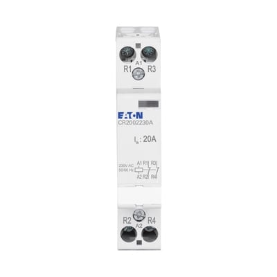 Installation Relay 20A 230V AC 2NC