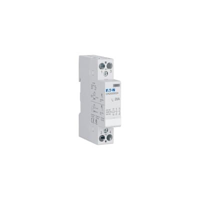 Installation Relay 20A 24V AC/DC 2NO