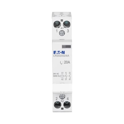 Installation Relay 20A 24V AC 2NO