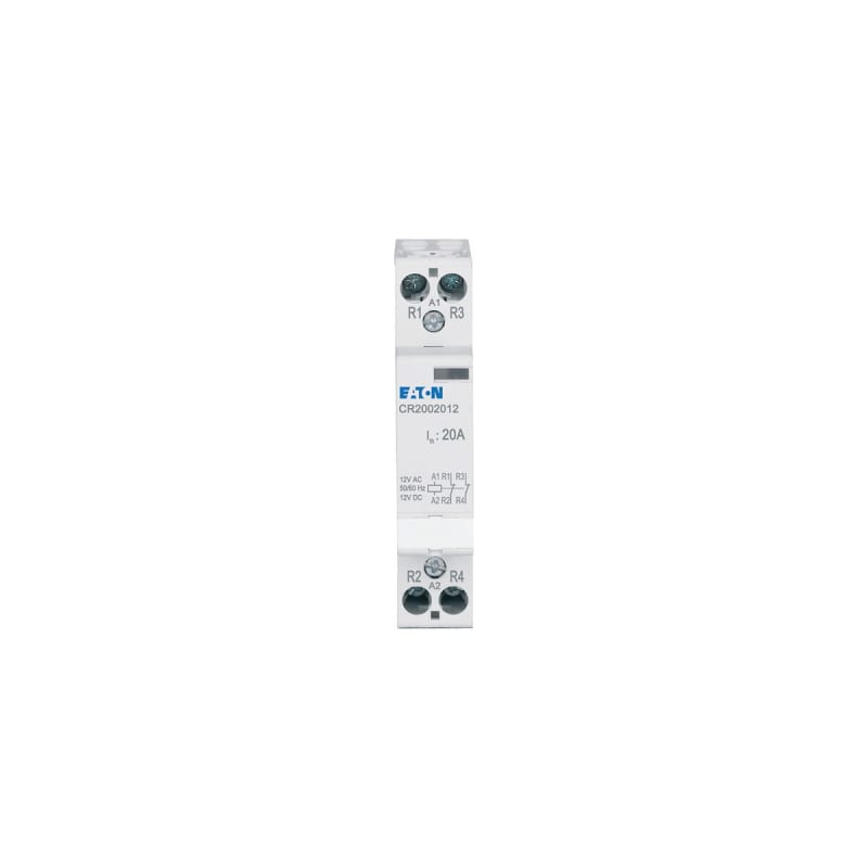 Installation Relay 20A 12V AC/DC 2NC (CR2002012)
