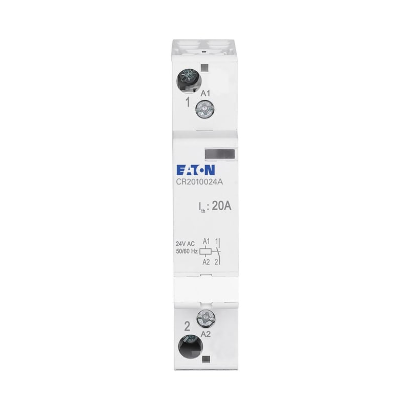 Installation Relay 20A 24V AC 1NO (CR2010024A)