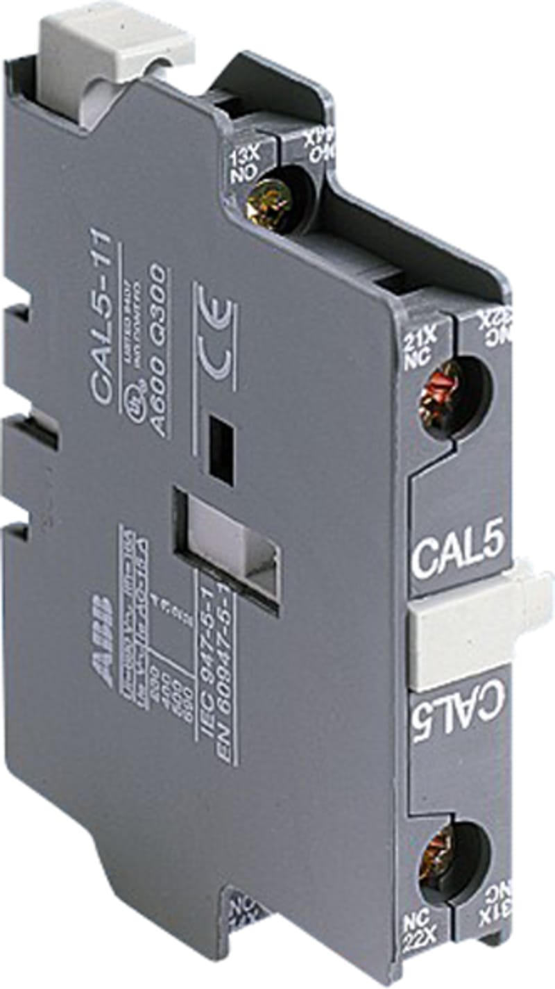 ABB Automasjon CAL5-11 Auxiliary Contact 1NO + 1NC, side-mount