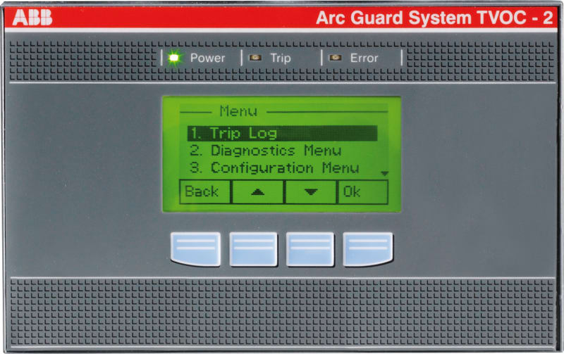 ABB TVOC-2-H1 Additional HMI for TVOC-2 Arc Guard System
